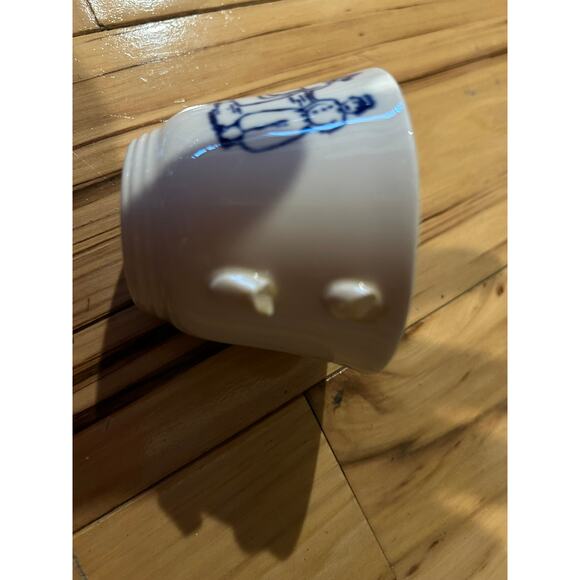 RARE VTG 14 Piece Tea Set Edwin M Knowles China Semi Vitreous Dutch Boy & Girl - Picture 7 of 14